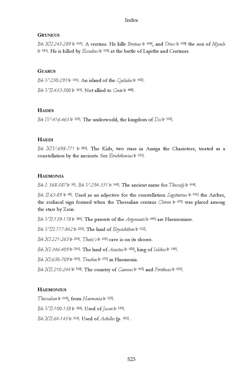 Ovid: The Metamorphoses - Page 523